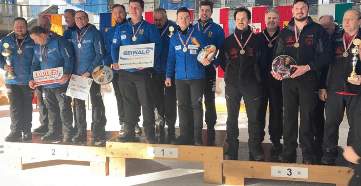 GOLD und BRONZE für Kärnten bei der Bundesligameisterschaft 2 im Eisstocksport