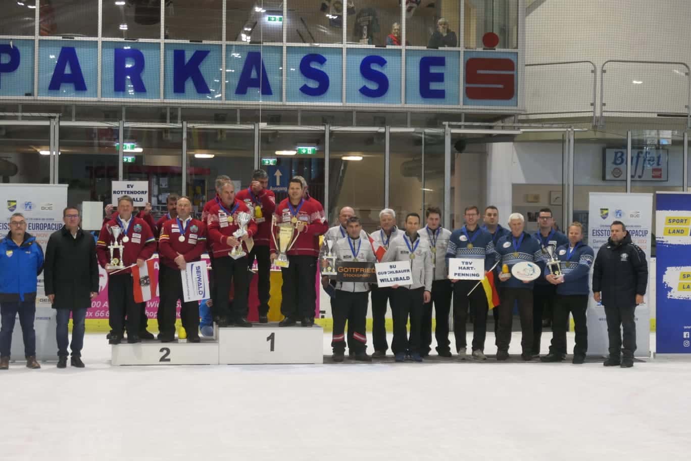 EV ROTTENDORF/SEIWALD gewinnt SILBER beim Europacup der Herren
